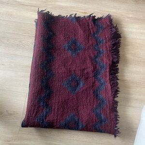 Aritzia Wool Blanket Scarf